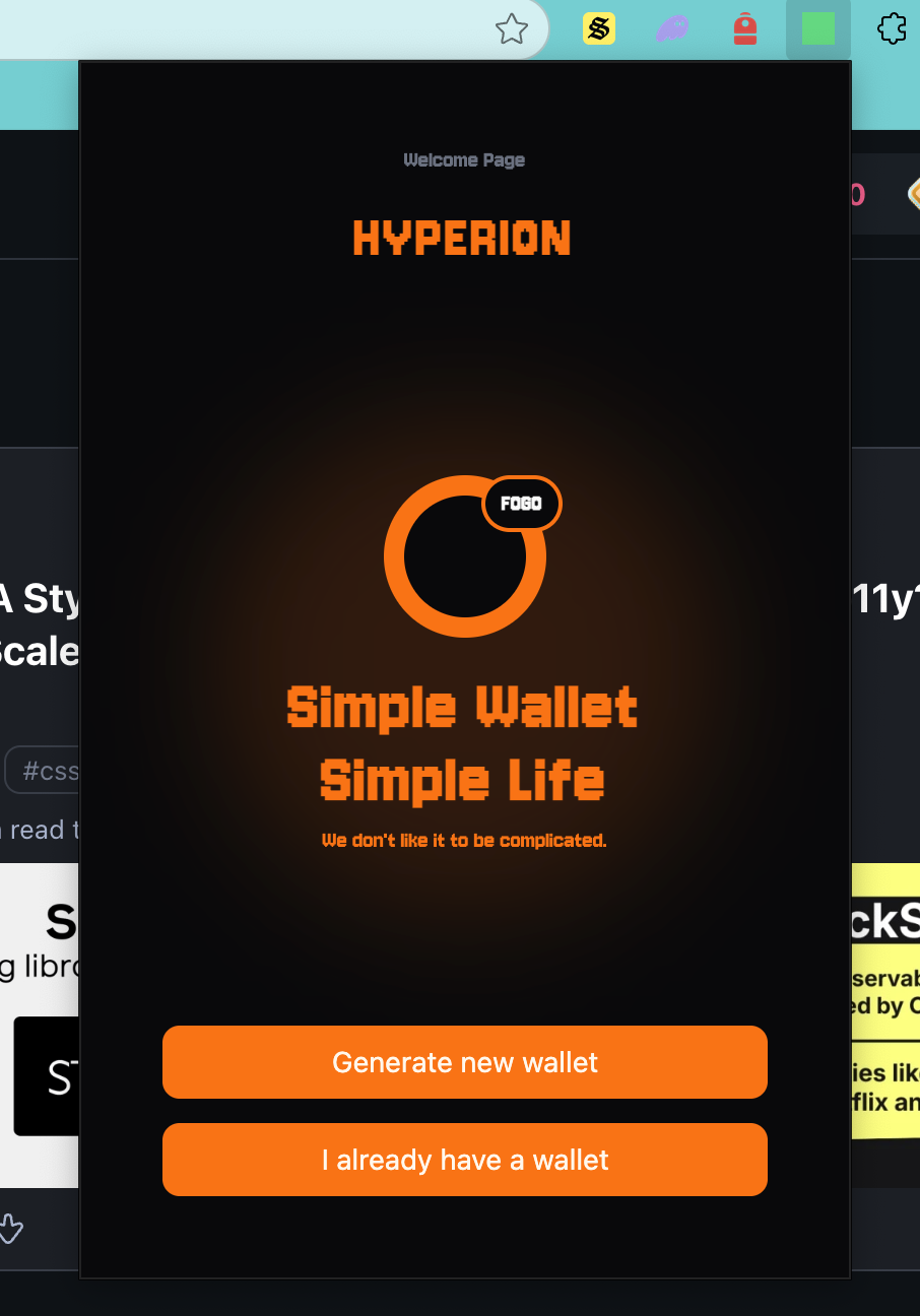 Hyperion Wallet